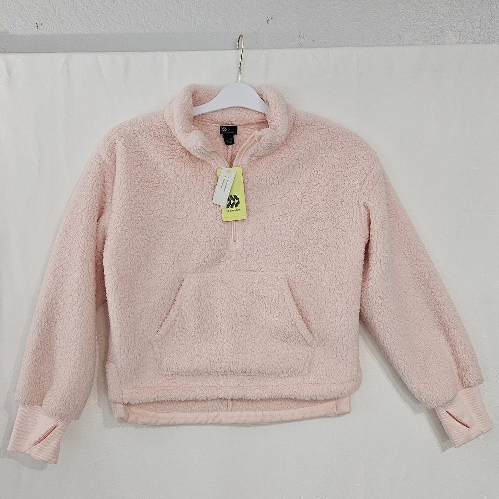 NWT Girls 10 Fleece Jacket Pullover